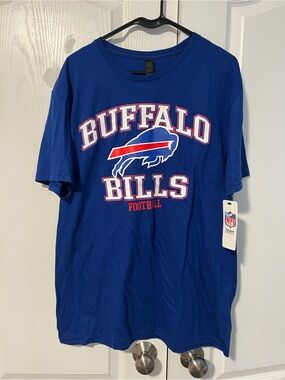 NFL Royal Blue Buffalo Bills Logo Tee